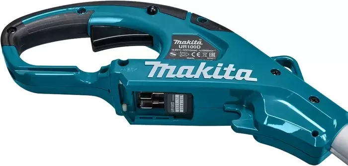 Триммер аккумуляторный Makita UR100DWAE (с 2-мя АКБ) - фото2 Триммер аккумуляторный Makita UR100DWAE (с 2-мя АКБ) - фото2